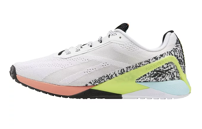 Women s Reebok x Goodr Nano X1 White Core Black Twisted Coral