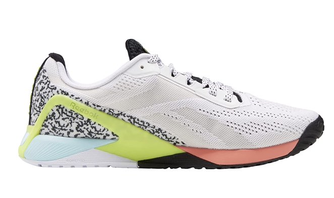 Women's Reebok x Goodr Nano X1 - White/Core Black/Twisted Coral