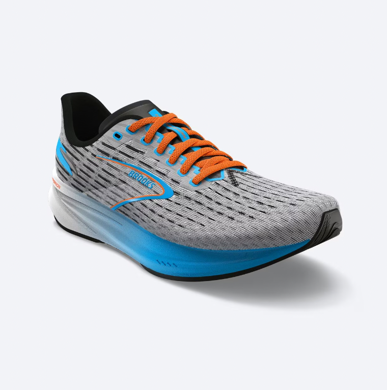 Men's Hyperion - Grey, Atomic Blue, and Scarlet