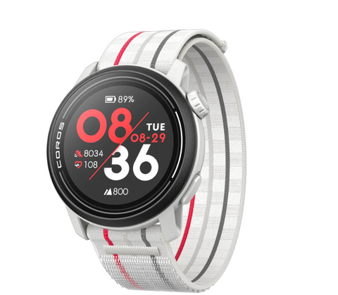 COROS PACE 3 GPS Sport Watch - White with Nylon Band - Run Republic