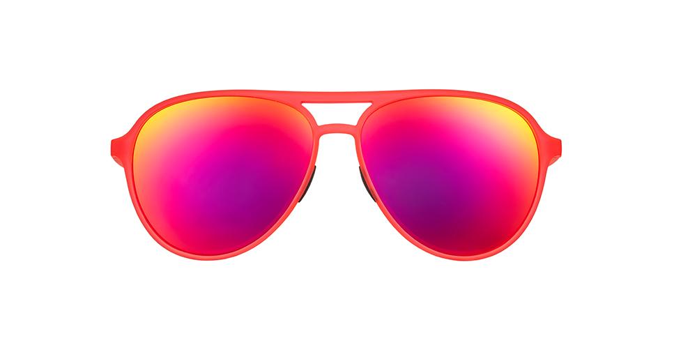 goodr Mach G's Sunglasses Captain Blunt's Red-Eye