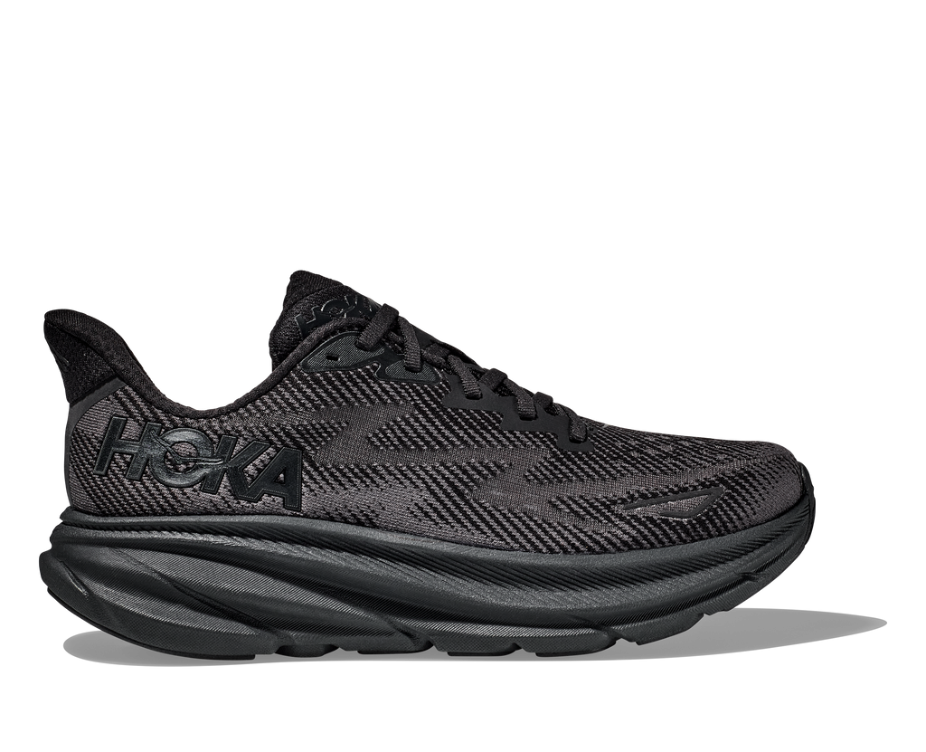 Women's Clifton 9 - Black on Black