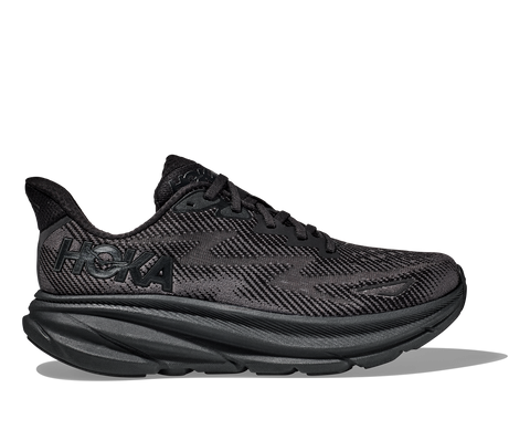 Women's Clifton 9 - Black on Black