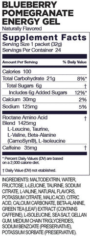 ROCTANE Energy Gel - Blueberry Pomegranate