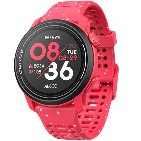 COROS PACE 3 GPS Sport Watch - Red with Silicon Band - Run Republic