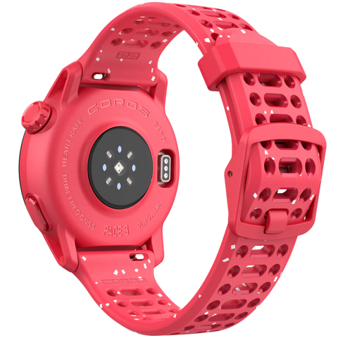 COROS PACE 3 GPS Sport Watch - Red with Silicon Band