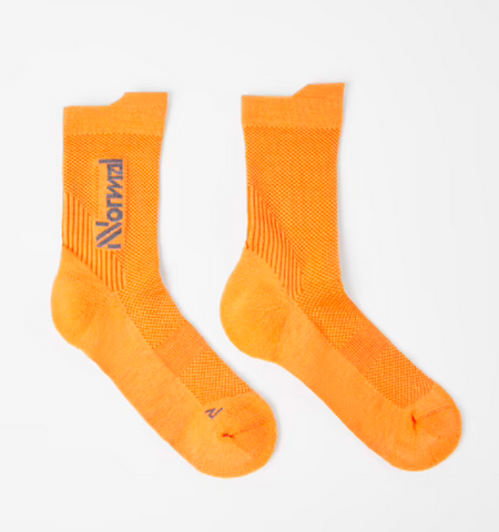 NNormal Merino Running Socks - Orange - Run Republic
