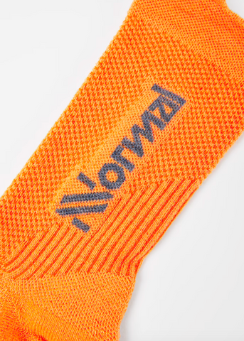 NNormal Merino Run Socks | Republic Orange Running 