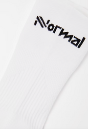 NNormal Running Socks - White - Run Republic