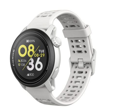 COROS PACE 3 GPS Sport Watch - White with Silicon Band - Run Republic