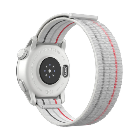 COROS PACE 3 GPS Sport Watch - White with Nylon Band