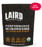Organic Performance Mushrooms - LAIRD SUPERFOOD - Run Republic