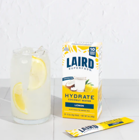Hydrate + Electrolyte Singles - LAIRD SUPERFOOD - Run Republic