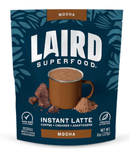 Mocha Instant Latte with Adaptogens - LAIRD SUPERFOOD - Run Republic