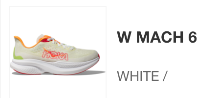 Women's Mach 6 - WHITE