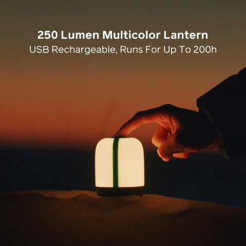 AlpenGlow 250 250 Lumen Multicolor USB Lantern - BioLite - Run Republic