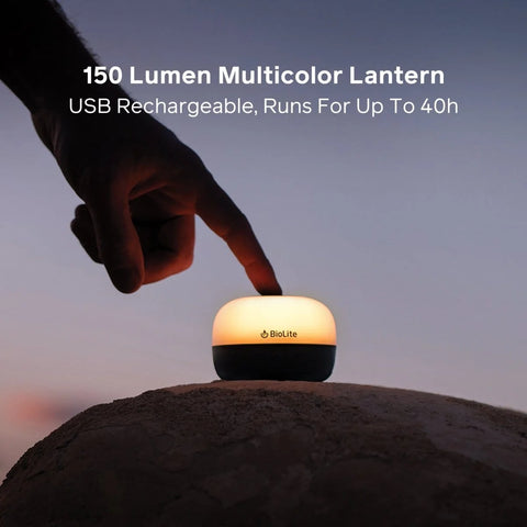 AlpenGlow Mini 150 Lumen USB Camping Lantern - BioLite - Run Republic