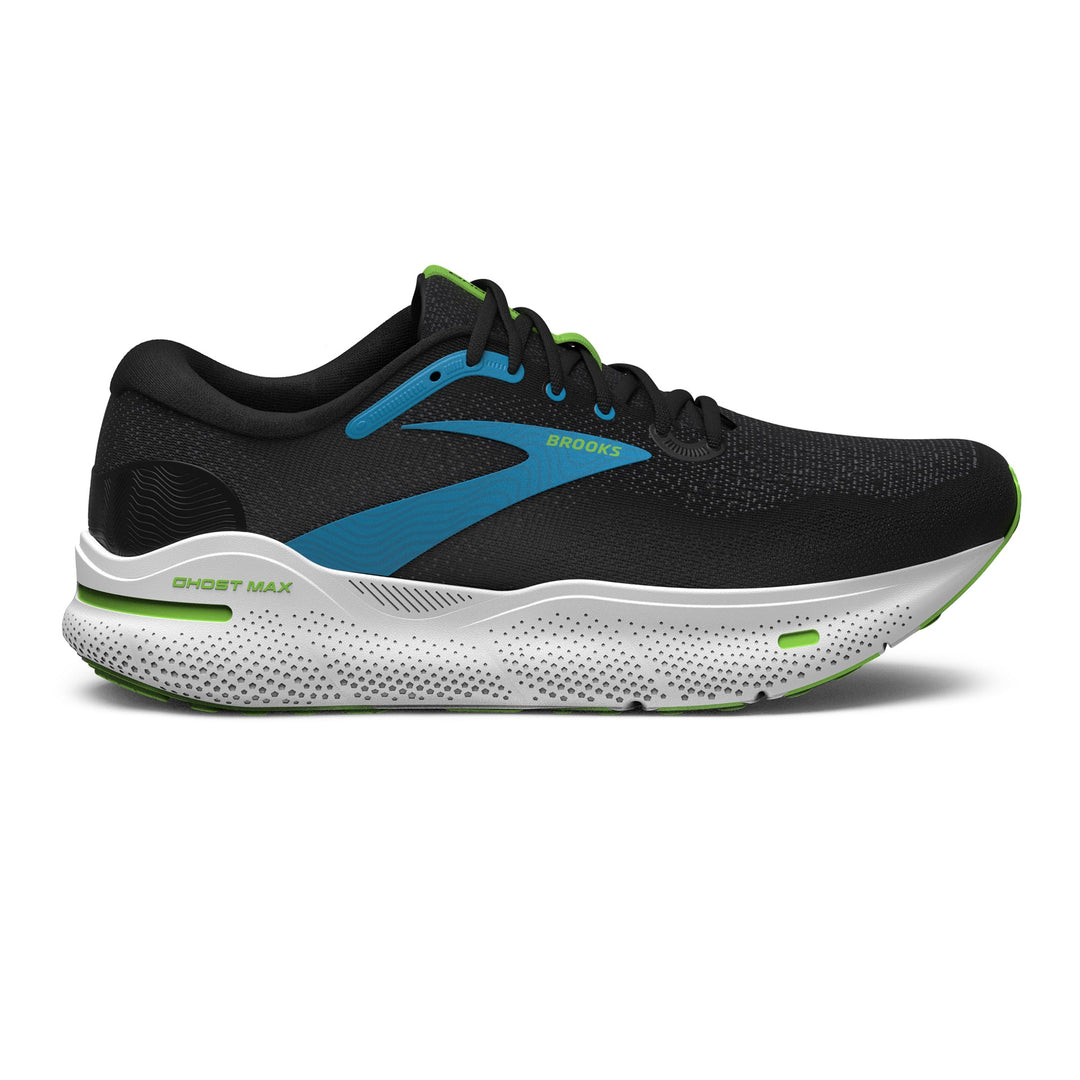 Men s Ghost Max Black Atomic Blue and Jasmine Run Republic