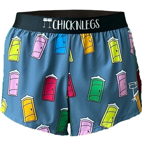 Men's Porta Potty 2" Split Shorts