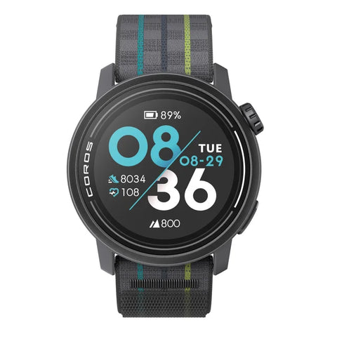 COROS PACE 3 GPS Sport Watch - Black with Nylon Band - Run Republic
