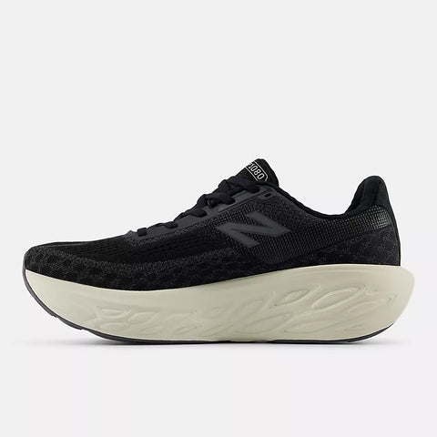 Women's Fresh Foam X 1080v14 - Black, Phantom, and Sea Salt