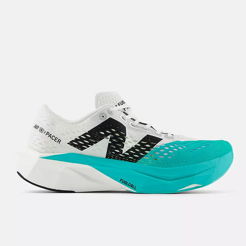 Women's FuelCell SuperComp Pacer v2 - White, Jade, and Black