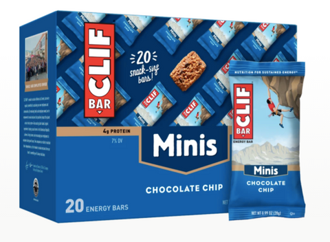 Chocolate Chip Clif Bar Minis - Run Republic