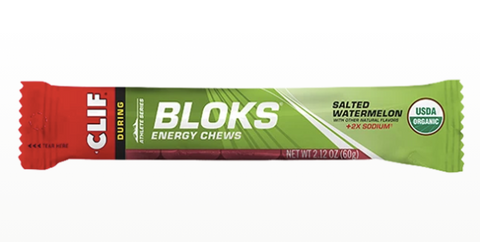 Salted Watermelon Clif Bloks Energy Chews - Run Republic