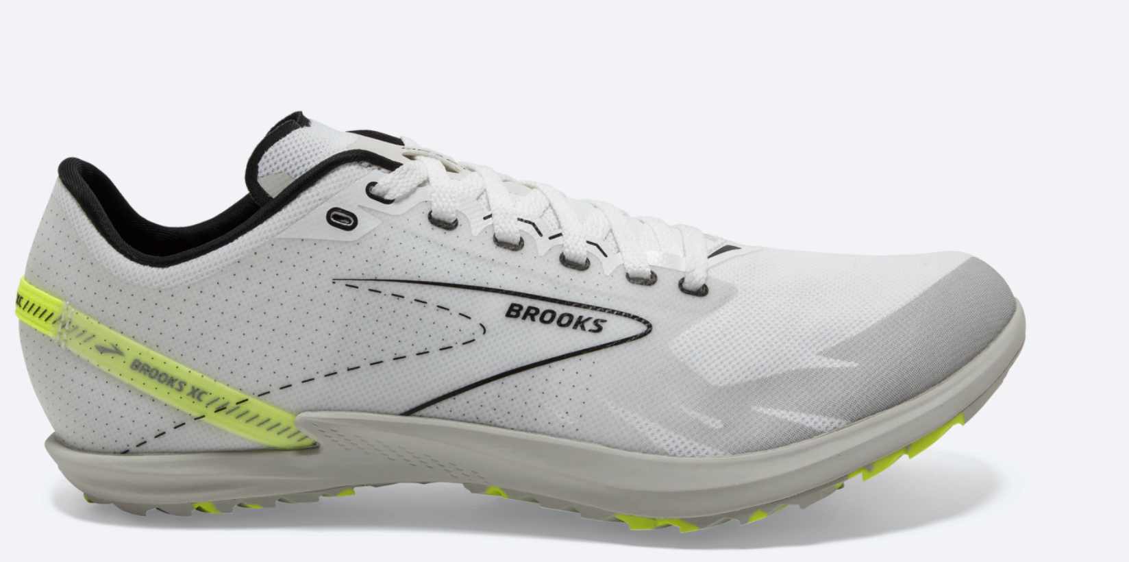 Brooks Running Draft XC White/Black/Nightlife 11.5