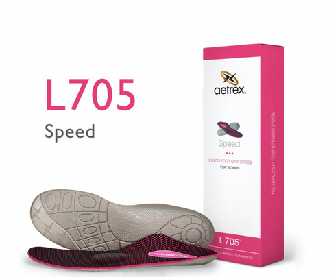 Women's Aetrex Speed Orthotics W/ Metatarsal Support L705 - Run Republic