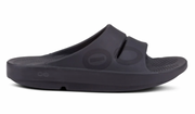 Men's OOahh Sport Slide Sandal - Matte Black - Run Republic