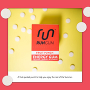Fruit Punch Energy Gum - RUN GUM - Run Republic