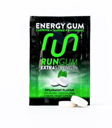 Spearmint Extra Strength Energy Gum - RUN GUM - Run Republic