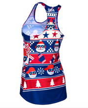 Women's BOA Christmas Uglier Sweater Interval Singlet - Run Republic