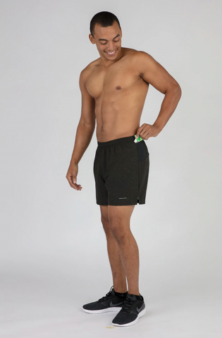 Men's BOA Cypher Black 5" Ultra Shorts - Run Republic