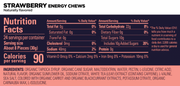GU Energy Chews - Strawberry Double Serving Bag - Run Republic